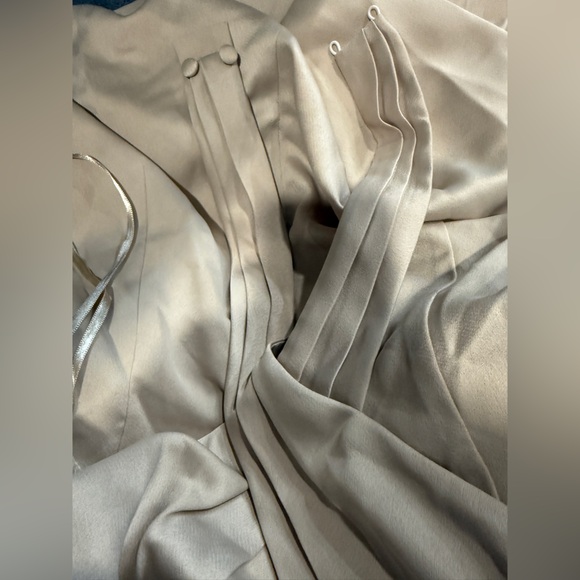 BHLDN Ruby Twist Halter Neck Satin Maxi Gown. NWT - Picture 5 of 5